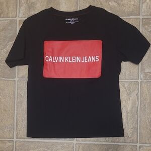 Calvin Klein Jeans Black Tee Kids
